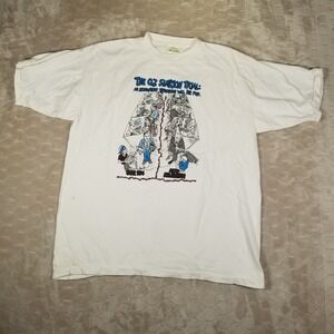 VTG OJ Simpson Trial Shirt - Sz XL - Journalism Reporting Disaster Wear RARE